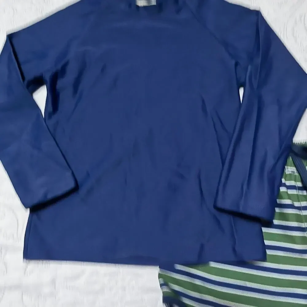 Minnow Boardies Swim Shorts and Rash Guard Set Size 5/6